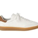 Giày Loro Piana Tennis Walk Sneaker White Brown màu trắng nâu thời thượng