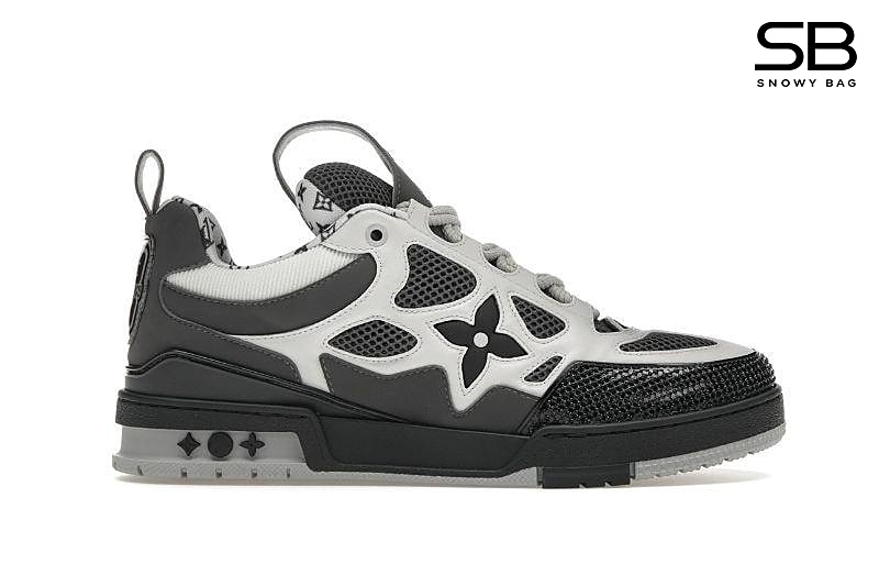 Giày Louis Vuitton LV Skate Grey White Xám Trắng sang trọng và thời thượng