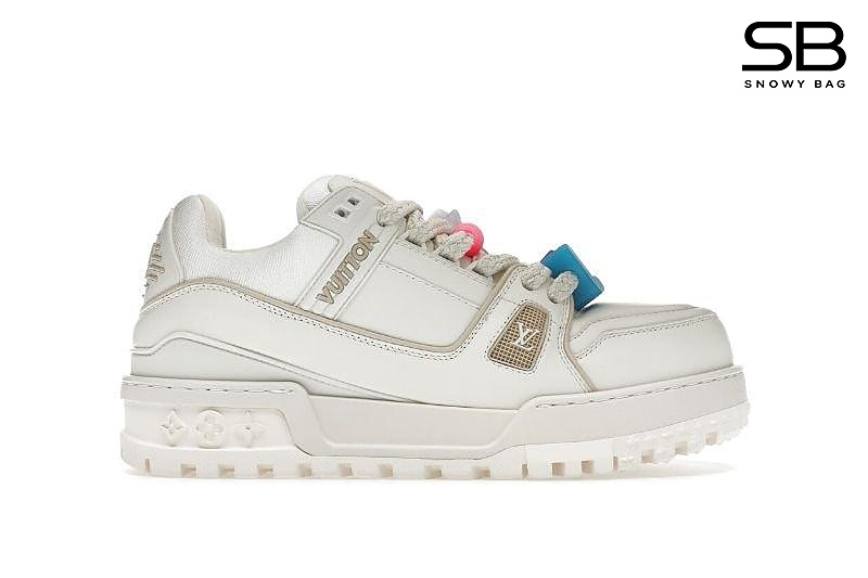 Giày Louis Vuitton Trainer Maxi White Trắng sang trọng và đẳng cấp