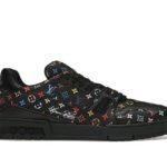 Giày LV Trainer X TM Murakami Trainer Black Multicolor Monogram Đen sang trọng