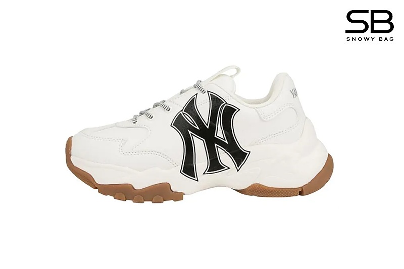 Giày MLB Big Ball Chunky Embo New York Yankees, phong cách thể thao thời thượng