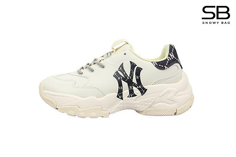 Giày MLB Big Ball Chunky Mono Heel New York Yankees thời trang, phong cách
