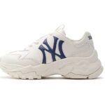 Giày MLB Big Ball Chunky New York Yankees Window Trắng Xanh thời trang