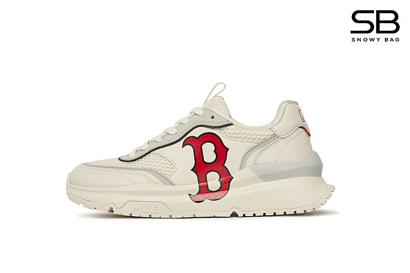 Giày MLB Chunky Runner Beige Boston Màu Be thời trang cho giới trẻ