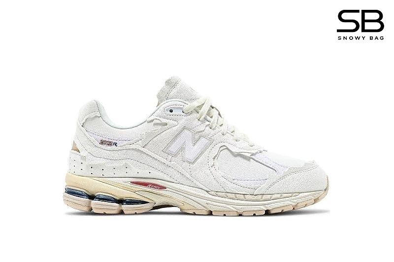 Giày New Balance 2002R Protection Pack Sea Salt Trắng Kem sang trọng