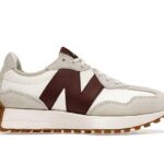 Giày New Balance 327 Moonbeam với Classic Burgundy Xám Đỏ thời thượng