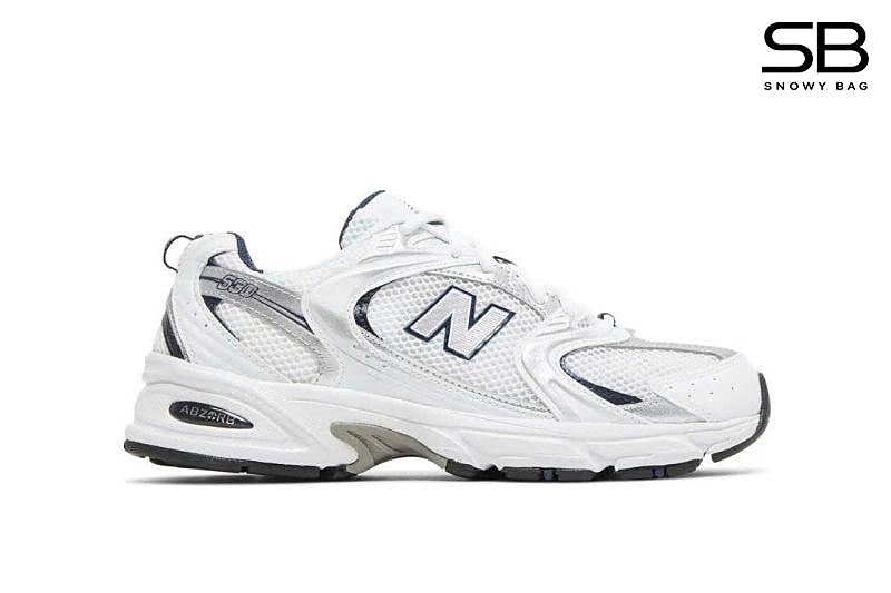 Giày New Balance 530 White Silver Navy Trắng Bạc thời trang và phong cách