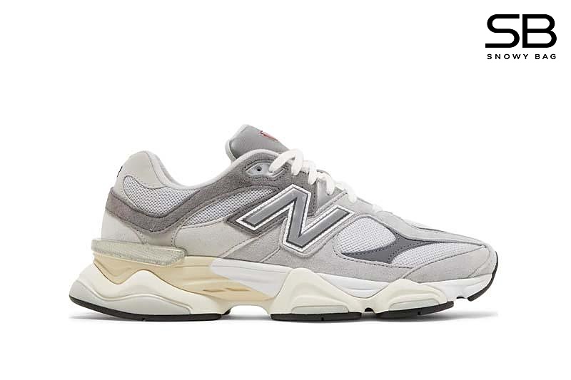 Giày New Balance 9060 Rain Cloud Castlerock White thiết kế hiện đại