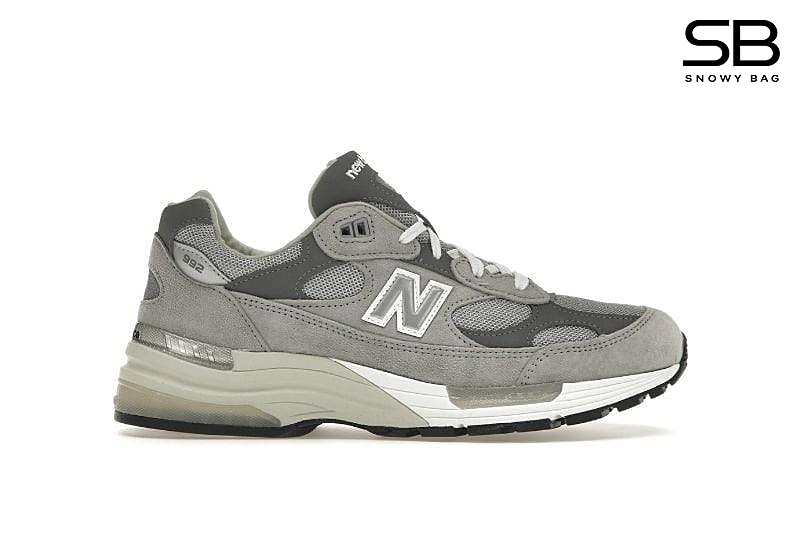 Giày New Balance 992 Beige Grey Màu Be Xám thời trang cao cấp