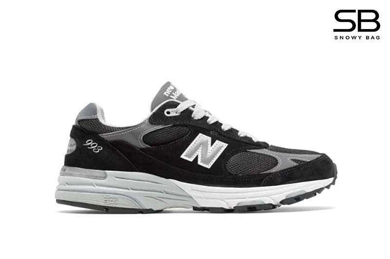 Giày New Balance 993 Made In USA màu đen trắng sang trọng