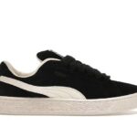 Giày Puma Suede XL Pleasures Black Ivory White Đen Trắng thời trang và cá tính