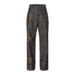 Quần Jean LV Embroidered Denim Trousers sang trọng và cá tính