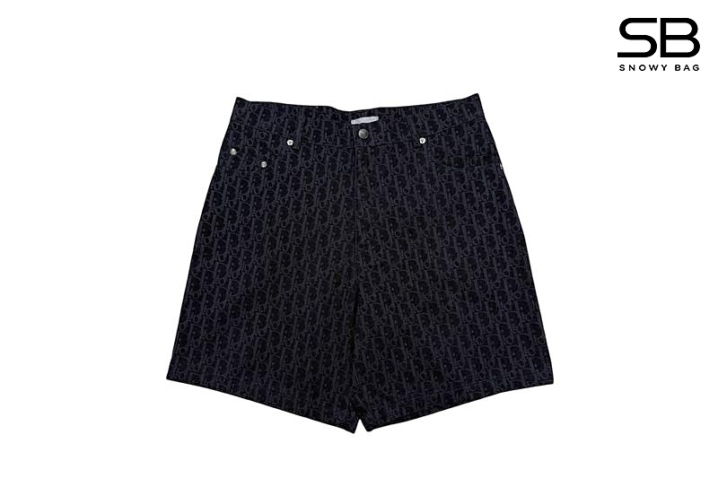 Quần Short Dior And Kaws Jean Heritage Dior Oblique Shorts thời trang cao cấp