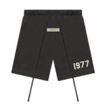 Quần Short Fear Of God 1977 Black Màu Đen, phong cách thời trang đẳng cấp