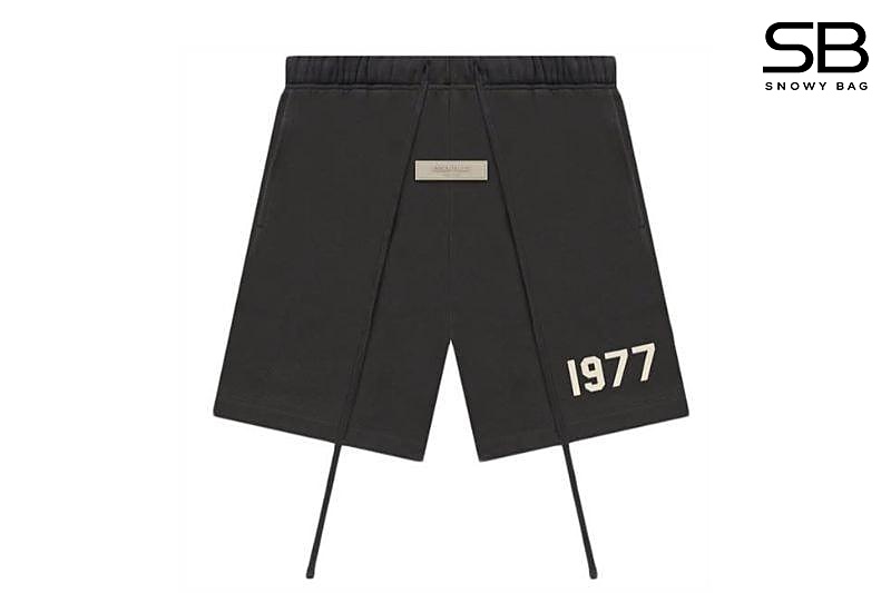Quần Short Fear Of God 1977 Black Màu Đen, phong cách thời trang đẳng cấp