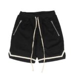 Quần Short Fear of God Mesh Drop Shorts Black màu đen sang trọng