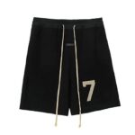 Quần Short Fear Of God Seventh Collection 7 Màu Đen thời trang nam