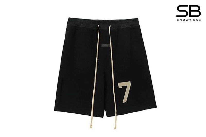 Quần Short Fear Of God Seventh Collection 7 Màu Đen thời trang nam