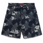 Quần Short Gucci Men’s Blue Jacquard Denim Màu Xanh sang trọng và thời thượng