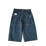 Quần Short LV Pharrell Nigo 2025 Denim Shorts Dandy Monogram thời trang