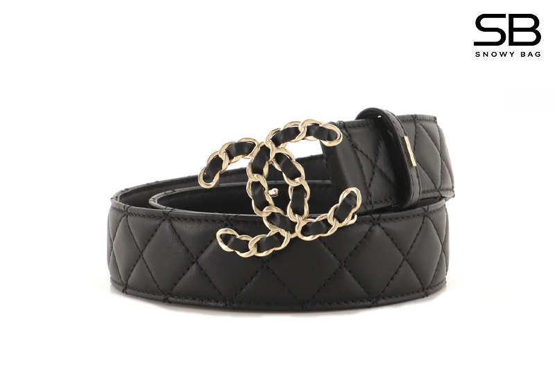 Thắt Lưng Chanel 19 Belt Black Lambskin GHW thời trang cao cấp