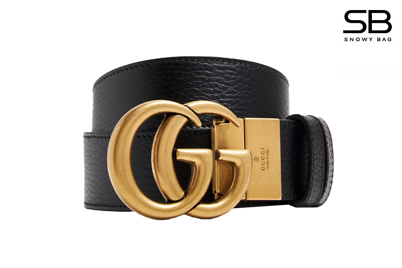 Thắt Lưng Gucci Reversible Leather Belt With Double G Buckle 38MM sang trọng