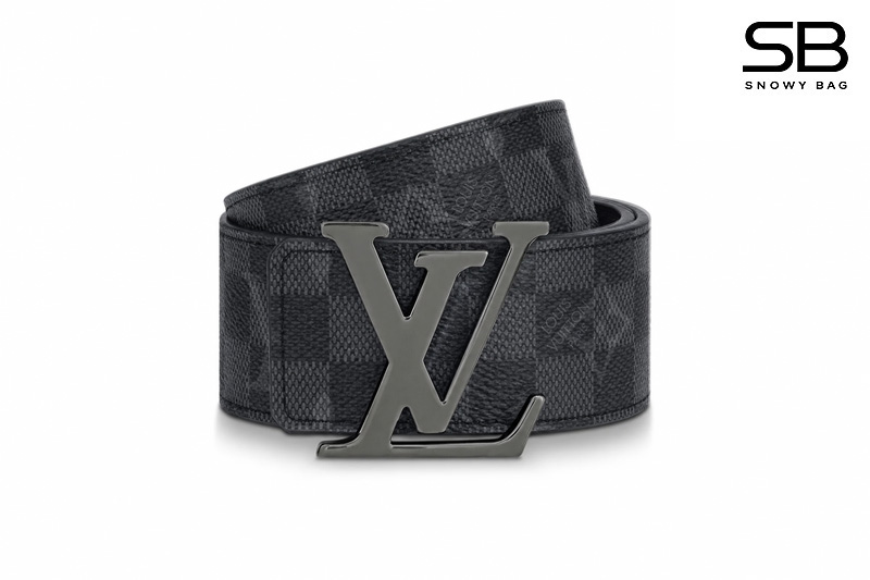 Thắt Lưng LV Initiales 40MM Reversible Belt Damier Graphite RHW sang trọng