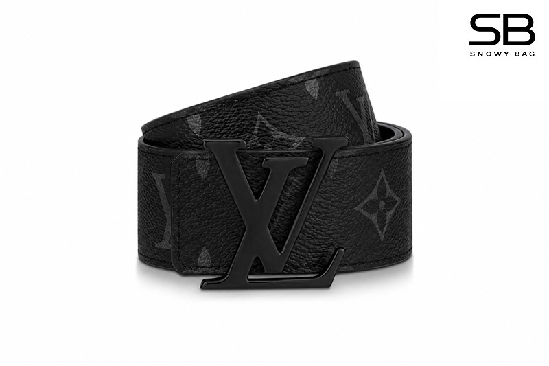 Thắt Lưng LV Initiales 40mm Reversible Belt Đen Xám sang trọng