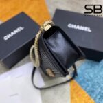Túi Chanel Le Boy Medium Black Caviar GHW 25CM Màu Đen sang trọng và thời thượng