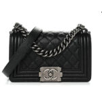 Túi Chanel Le Boy Small Black Caviar SHW sang trọng và đẳng cấp