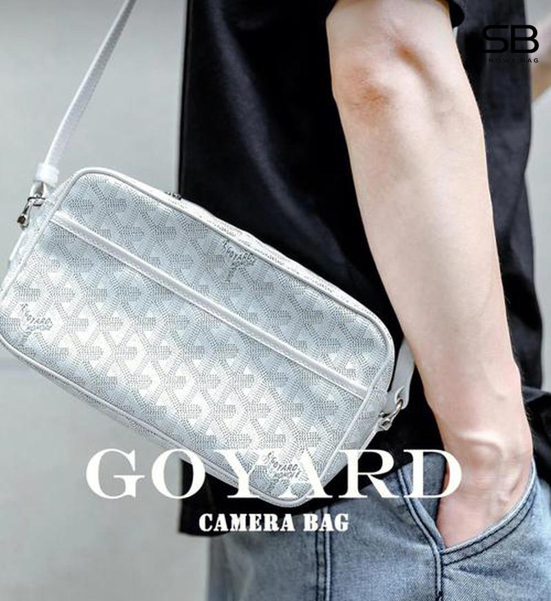 Mẫu túi Goyard phối trang phục cho nam