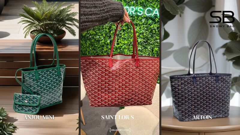 Những thiết kế nổi bật của dòng túi Goyard
