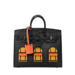 Túi Hermes Birkin 20 Sac Faubourg Midnight Matte Alligator Madame Swift sang trọng