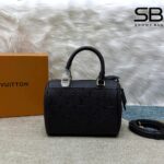 Túi LV Nano Speedy Monogram Empreinte Black M82450 màu đen sang trọng
