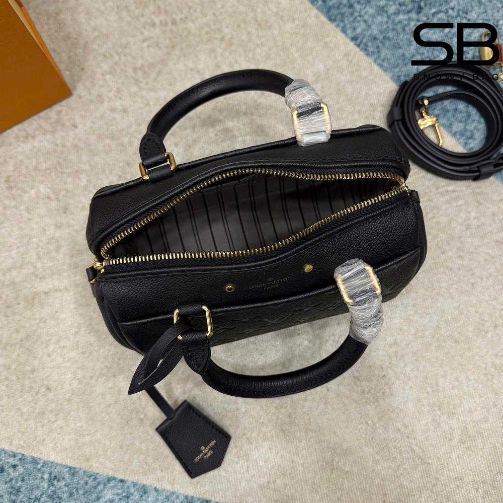 Túi LV Nano Speedy Monogram Empreinte Black M82450 Màu Đen sang trọng và đẳng cấp