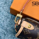 Túi LV Saumur BB Monogram màu nâu kem sang trọng và thời thượng