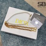 Túi Medium Dior Ange Bag White Macrocannage Lambskin Trắng sang trọng