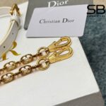 Túi Medium Dior Ange Bag White Macrocannage Lambskin Trắng, kiểu dáng sang trọng