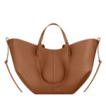 Túi Polene Cyme Edition Textured Camel Màu Nâu - hình 1