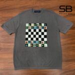 Áo Thun LV Spring 27 T-shirt Grey Miroir Monogram Màu Xám sang trọng