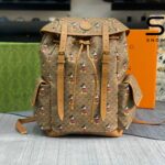 Ba Lô Gucci x Disney Mini GG Supreme Mickey Mouse Backpack Nâu sang trọng.