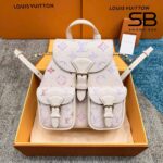 Ba Lô LV Backup Monogram Empreinte M15113 Màu Kem sang trọng và đẳng cấp