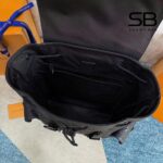 Ba Lô LV Christopher MM Backpack M55699 Black Taurillon S44 chi tiết sang trọng
