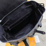 Ba Lô LV Christopher MM Backpack Monogram Eclipse Reverse Đen 44CM với thiết kế sang trọng