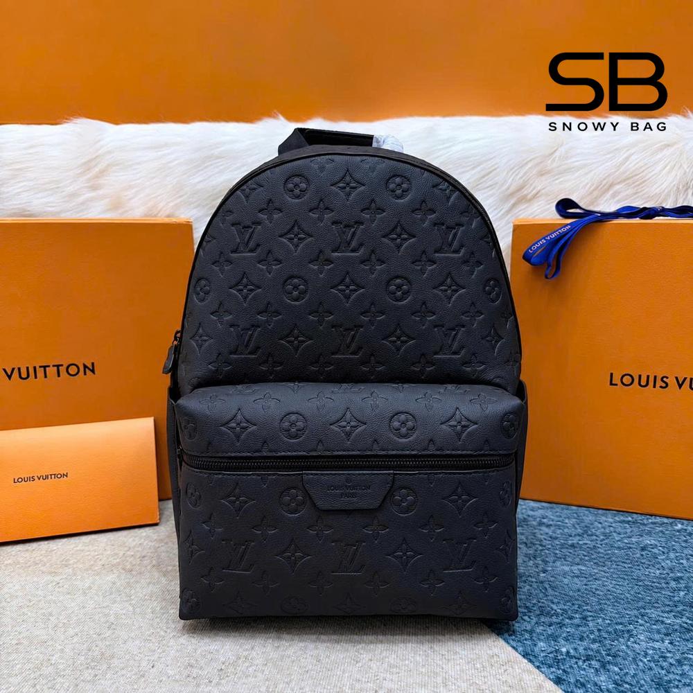 Ba Lô LV Discovery Backpack Black Monogram Shadow Đen với thiết kế sang trọng