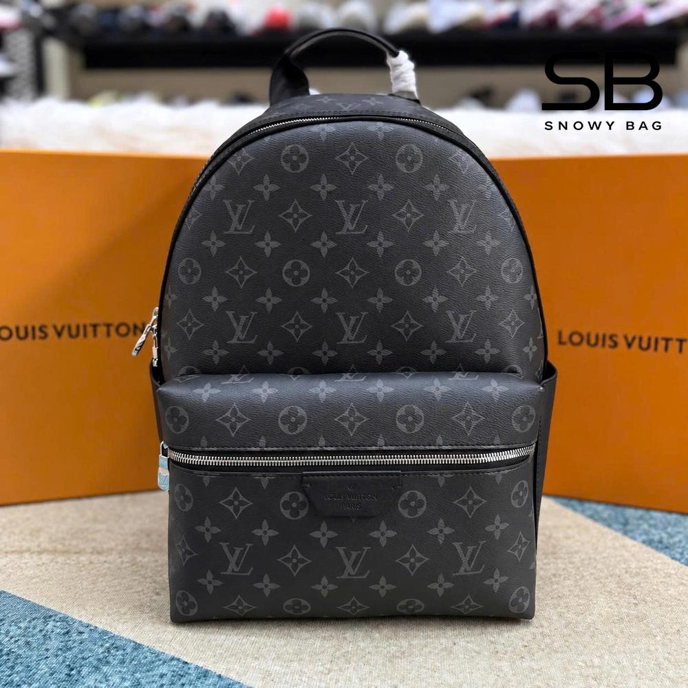 Ba Lô LV Discovery PM Monogram Eclipse Canvas M22558 Màu Xám sang trọng và thời thượng