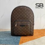 Ba Lô LV Josh Backpack M41530 Monogram Macassar Nâu sang trọng