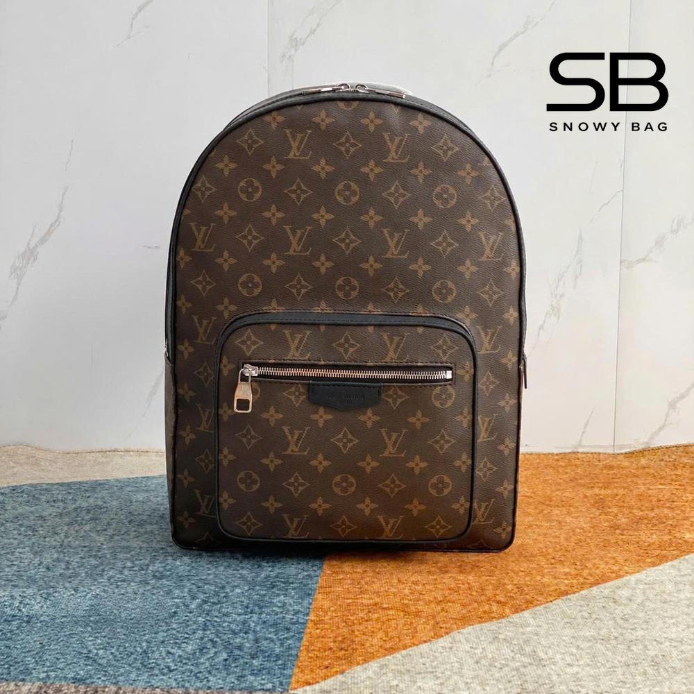 Ba Lô LV Josh Backpack M41530 Monogram Macassar Nâu sang trọng