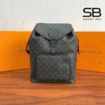 Ba Lô LV Montsouris Backpack M46683 Monogram Eclipse sang trọng