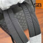 Ba Lô LV Montsouris Backpack M46683 Monogram Eclipse sang trọng và thời thượng.